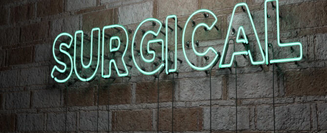 Picture of surgical sign